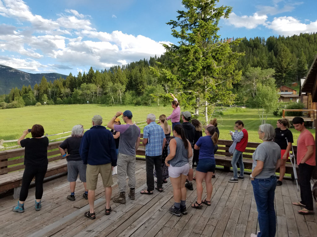 Taft Nicholson class in Montana, 2019