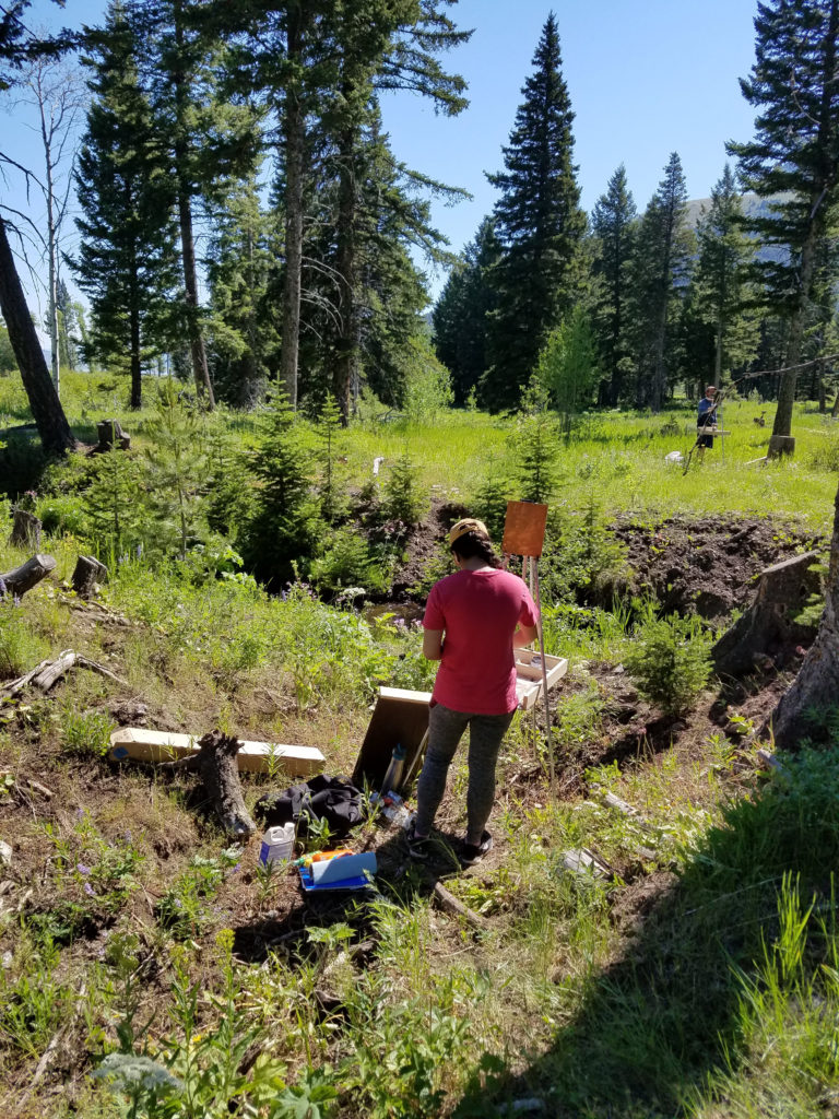 Taft Nicholson class in Montana, 2019