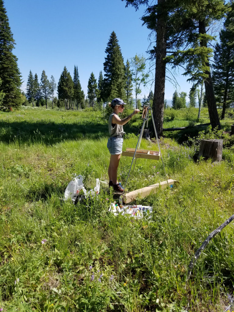 Taft Nicholson class in Montana, 2019