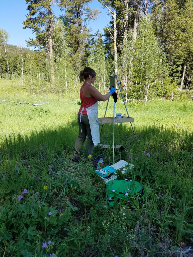 Taft Nicholson class in Montana, 2019