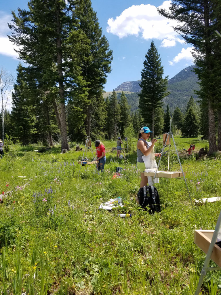 Taft Nicholson class in Montana, 2019