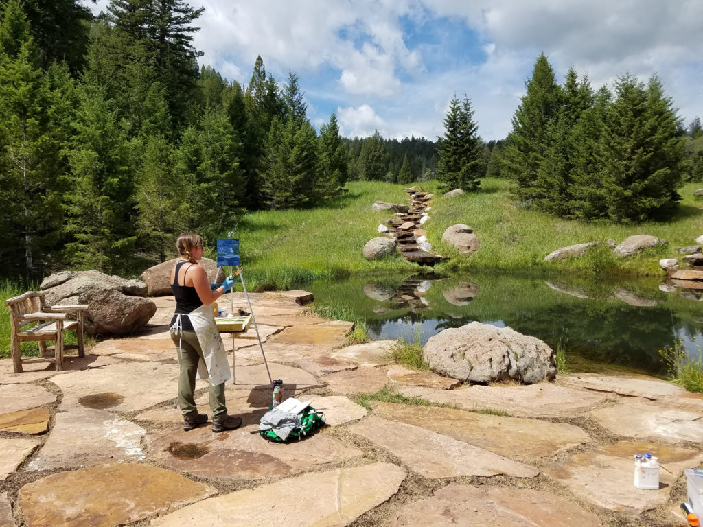 Taft Nicholson class in Montana, 2019