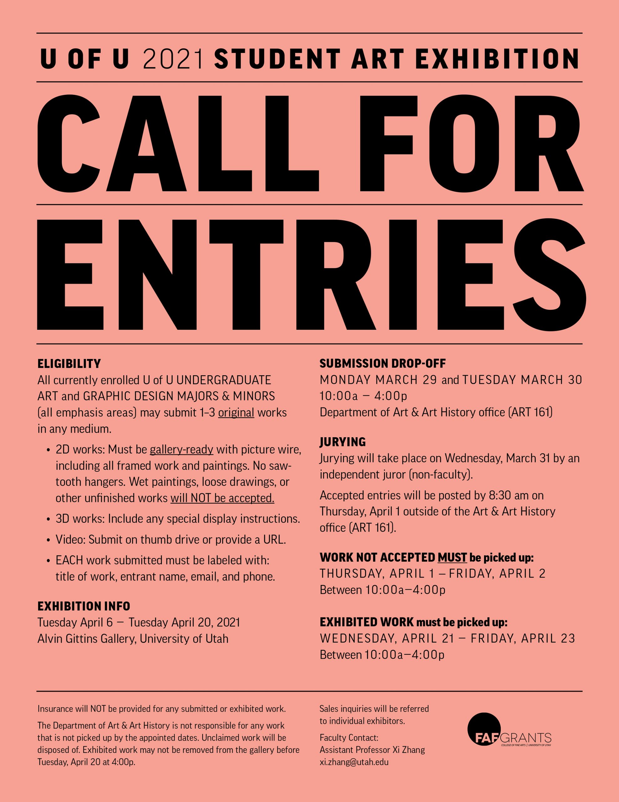 Call for Entries