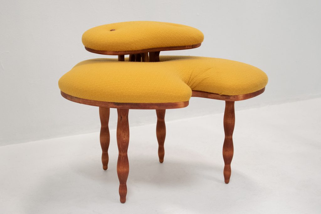 Chair, Laurie Larson, 2019, Wood, Upholstery