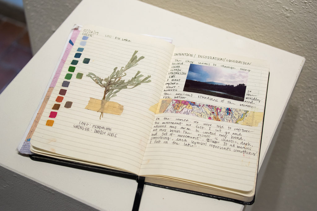 Taft Nicholson Exhibition: In Plein Site, 2019 Artist Sketchbook by Emily Mortensen