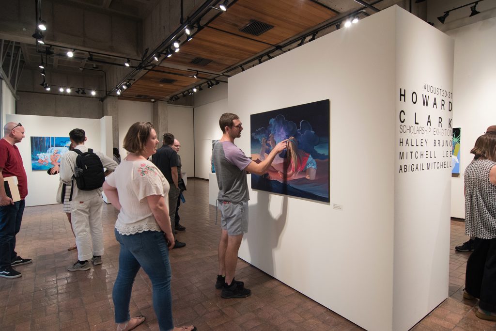 Howard Clark Scholarship Exhibition, 2018, Gittins Gallery