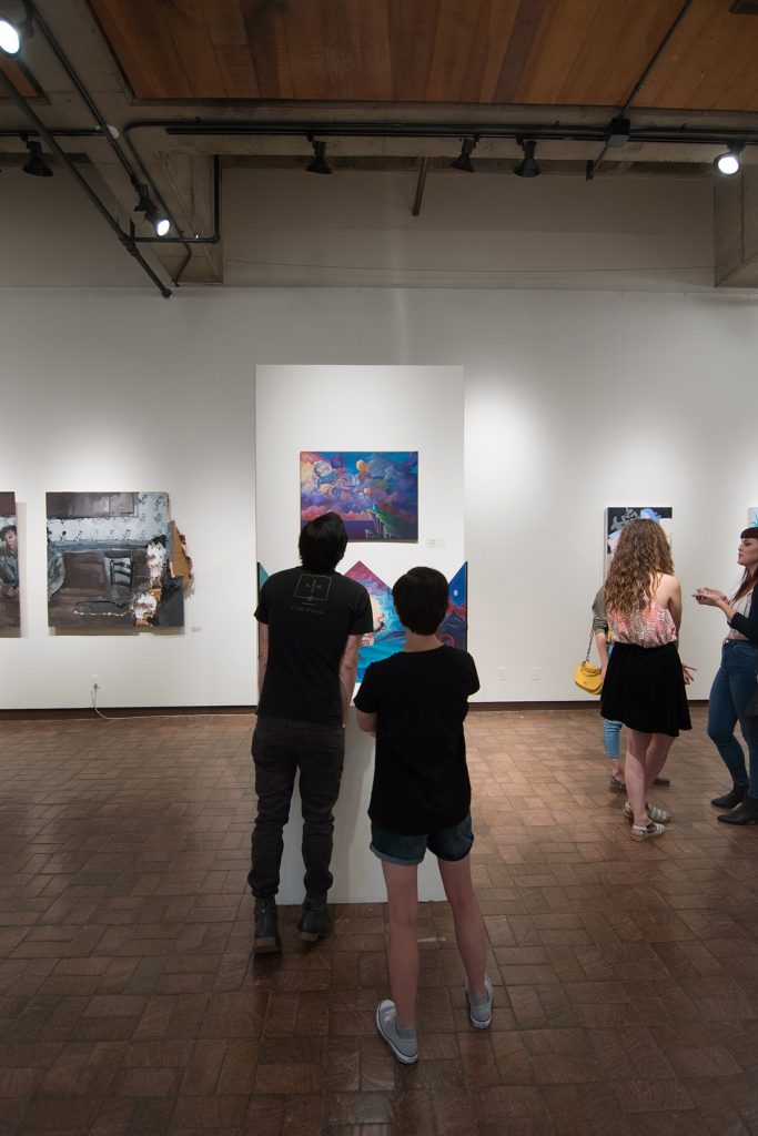 Howard Clark Scholarship Exhibition, 2018, Gittins Gallery