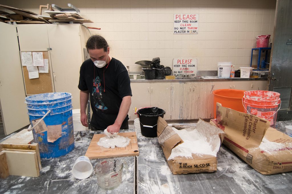 Glass Casting Workshop with visiting artist Mark Anderson