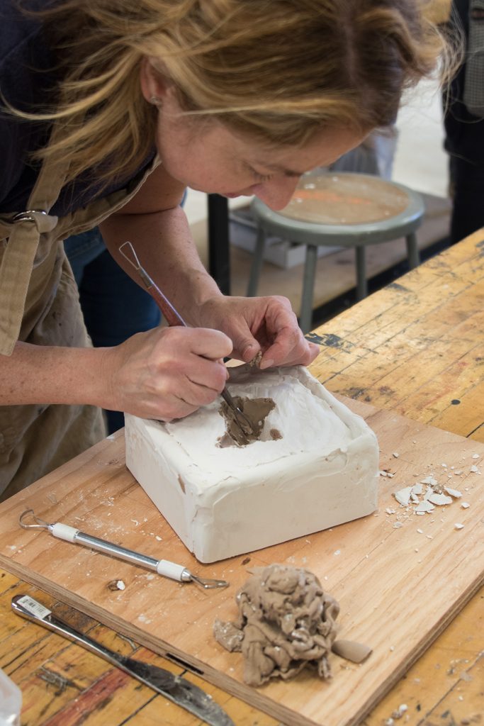 Glass Casting Workshop with visiting artist Mark Anderson