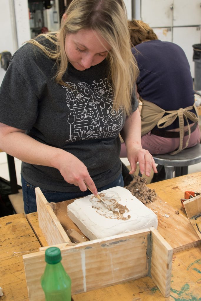 Glass Casting Workshop with visiting artist Mark Anderson