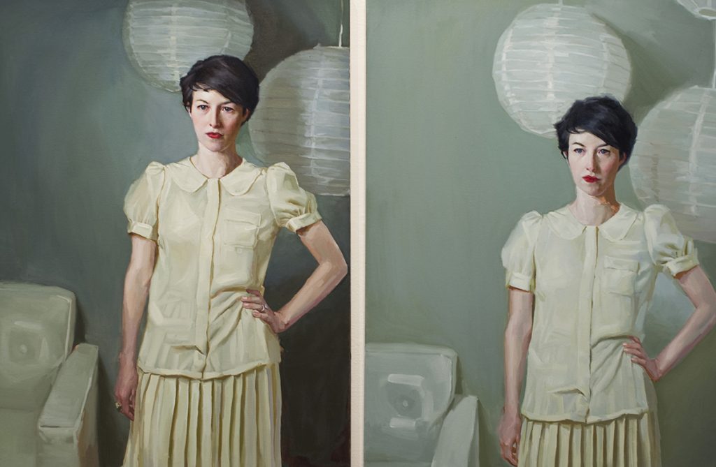 Comparison Diptych, Mary Sauer