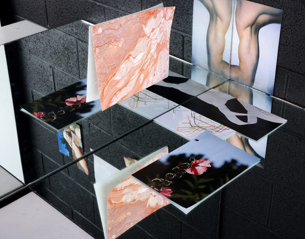 Mirror Study #2, Nate Francis, inkjet print