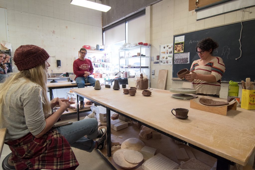 Making Demonstration with visiting artist Shasta Krueger