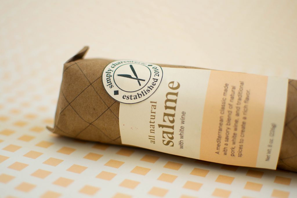 Simply Charcuterie, Bethany Dahlstrom, 2020, Branding / Packaging